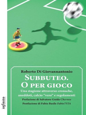 cover image of Subbuteo. O per gioco